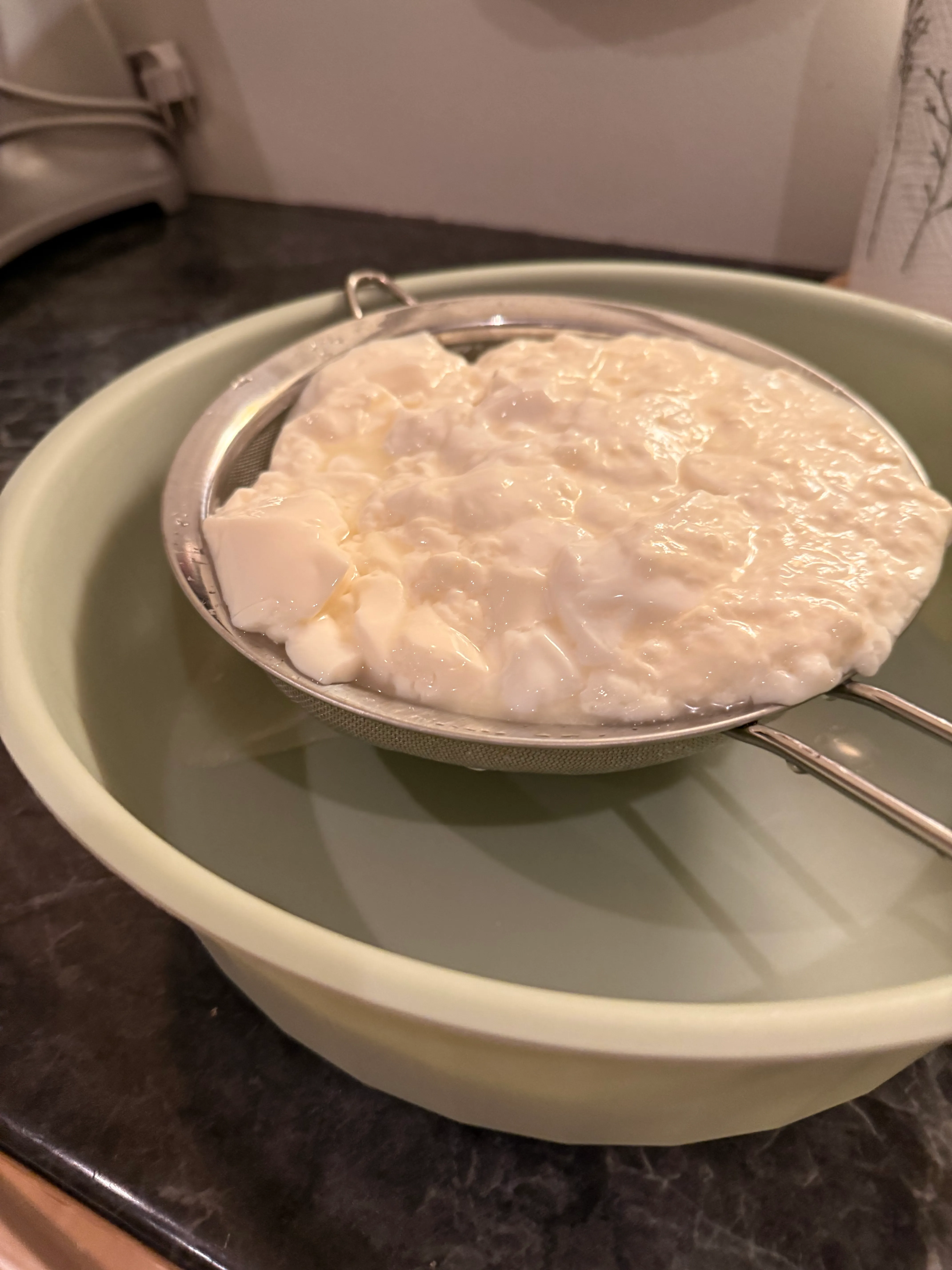 Kefir i sil